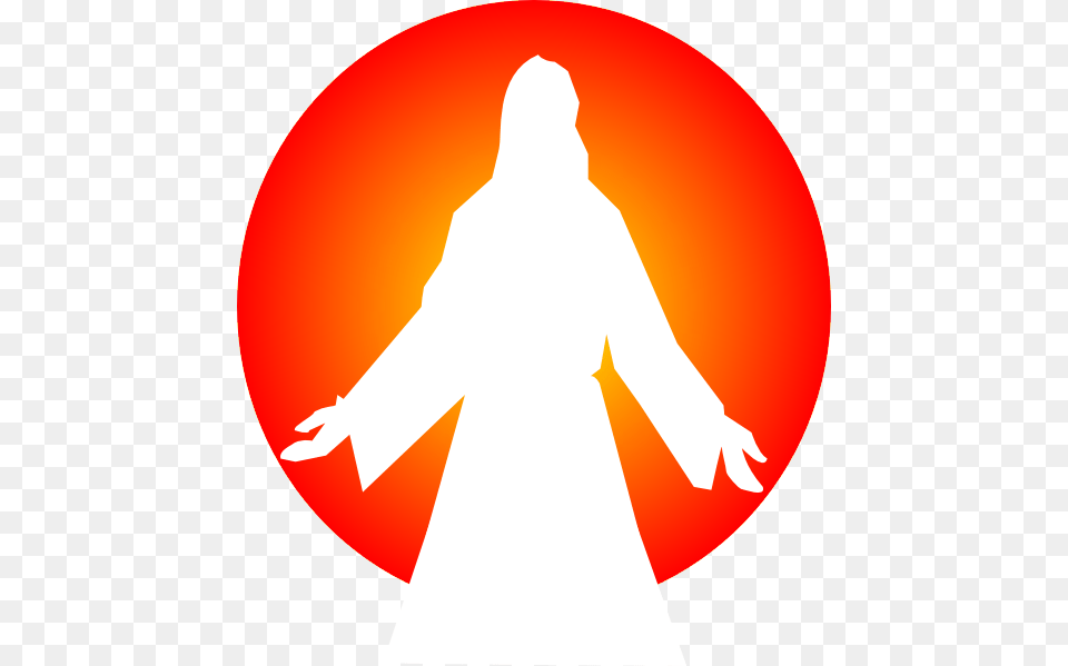 Jesus Christ With Sun Clip Art At Clker Christ Clipart, Body Part, Hand, Person, Logo Png Image