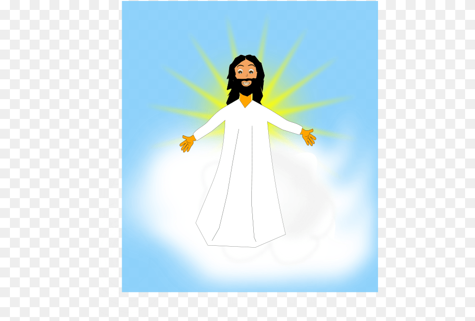Jesus Clip Art, Sleeve, Clothing, Long Sleeve, Adult Free Transparent Png