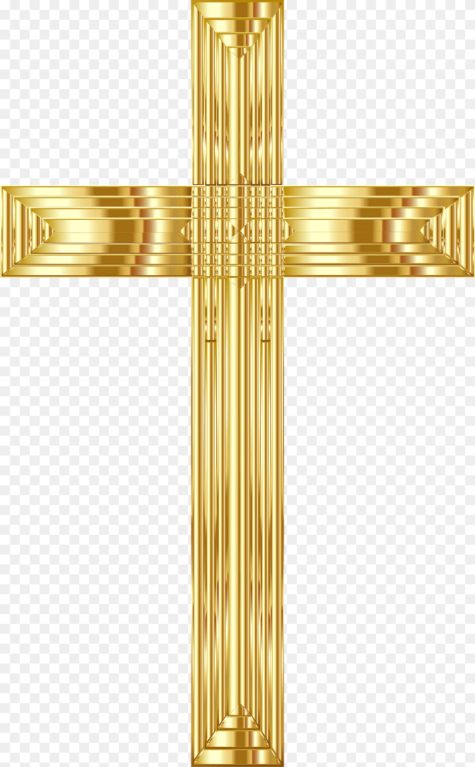 Jesus Clipart, Cross, Symbol, Gold Png Image