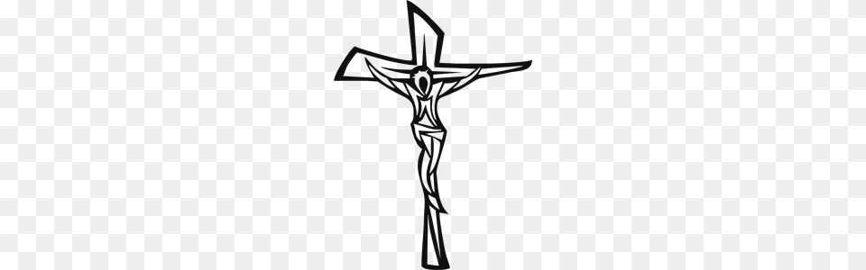 Jesus Cross Logo Vector, Symbol, Crucifix Free Png