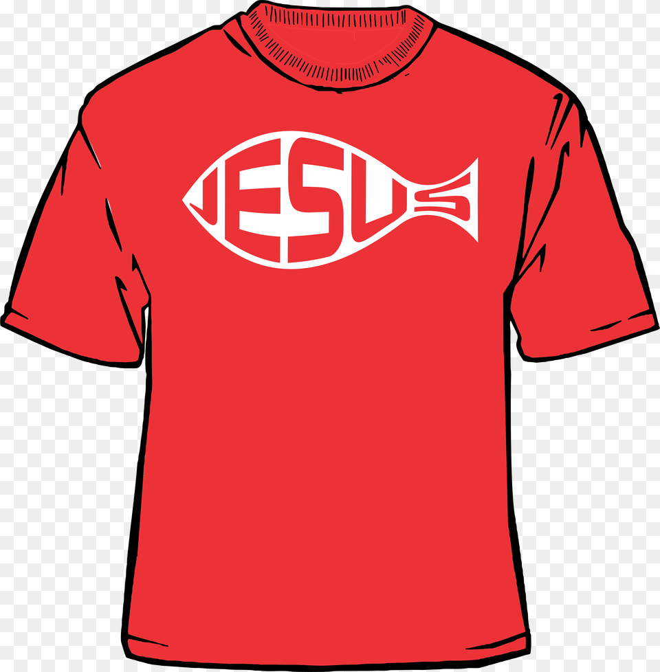 Jesus Fish Curts Christian Shirts, Clothing, Shirt, T-shirt, Cutlery Free Transparent Png
