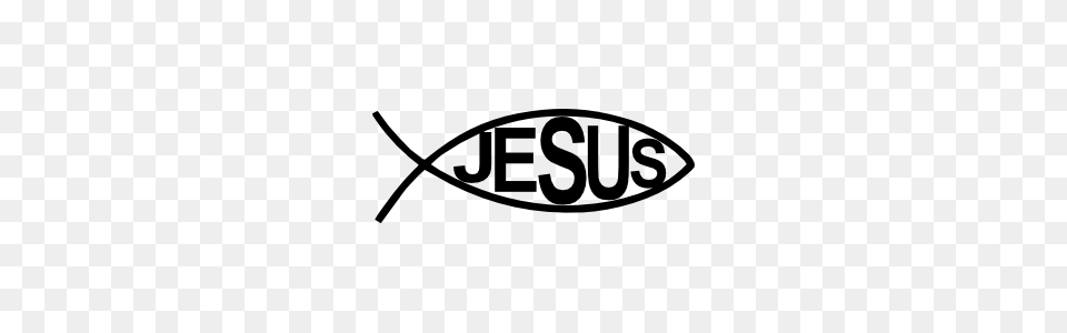 Jesus Fish Symbol, Logo, Bow, Weapon Png Image