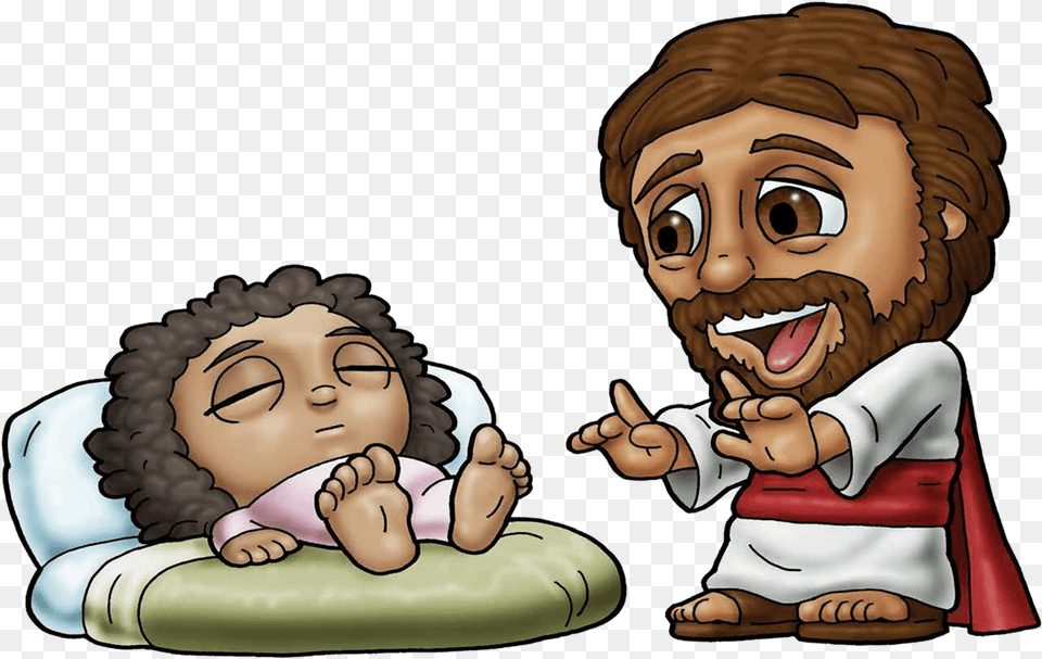 Jesus Healing The Sick Clipart, Baby, Person, Face, Head Free Png Download