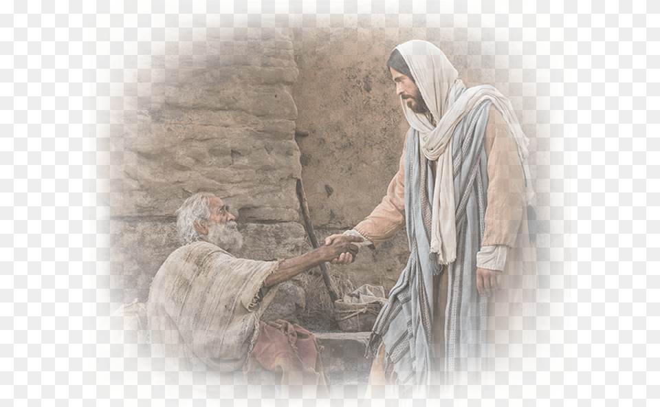 Jesus Heals A Lame Man On The Sabbath Jesus Poor, Fashion, Adult, Female, Person Free Png Download