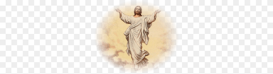 Jesus Heaven, Art, Painting, Person Png Image