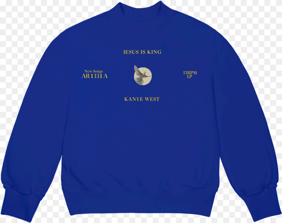 Jesus Is King Dove Crewneck I Shot 1 Jesus Is King Merch, Clothing, Knitwear, Sweater, Sweatshirt Free Transparent Png