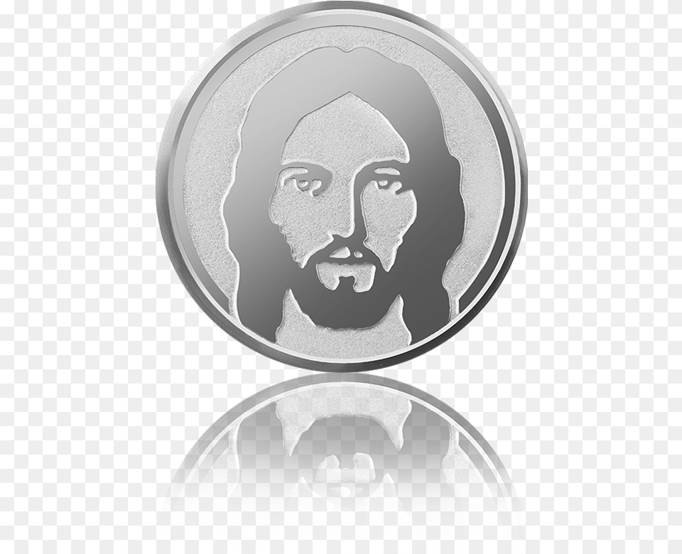 Jesus Of Nazareth Jesus, Face, Head, Person, Coin Png Image