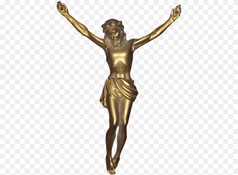 Jesus On Cross, Symbol, Bronze, Crucifix Png