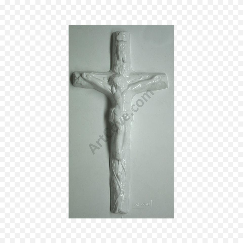 Jesus On Cross Plaster Mold Cross Plaster Mold, Symbol, Crucifix Free Transparent Png