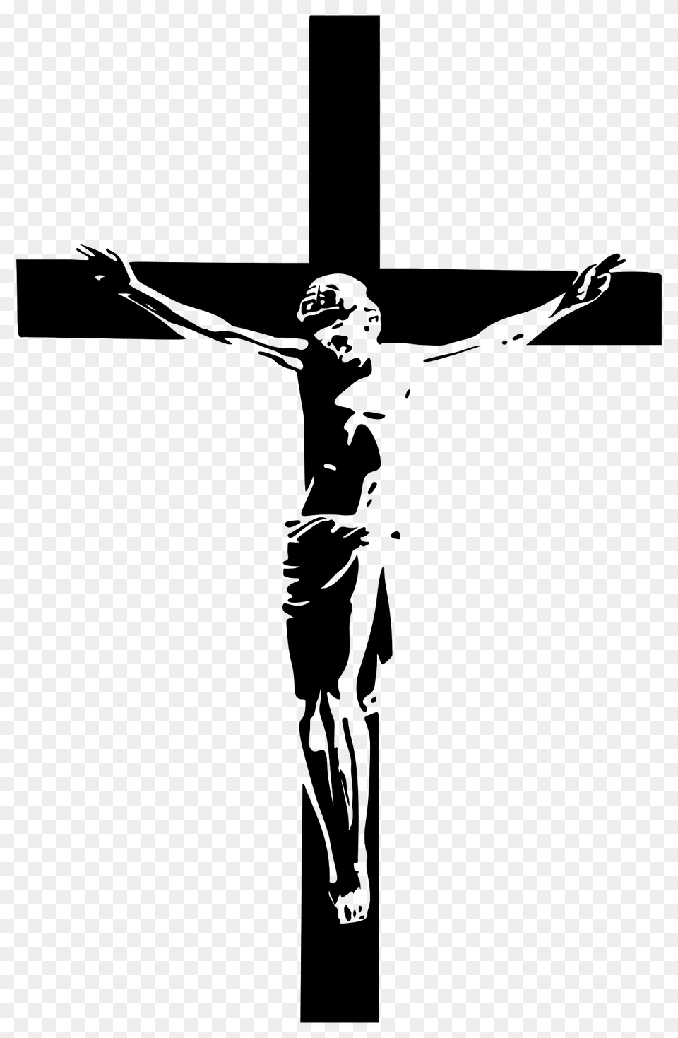 Jesus On The Cross Clipart, Symbol, Crucifix, Face, Head Free Png