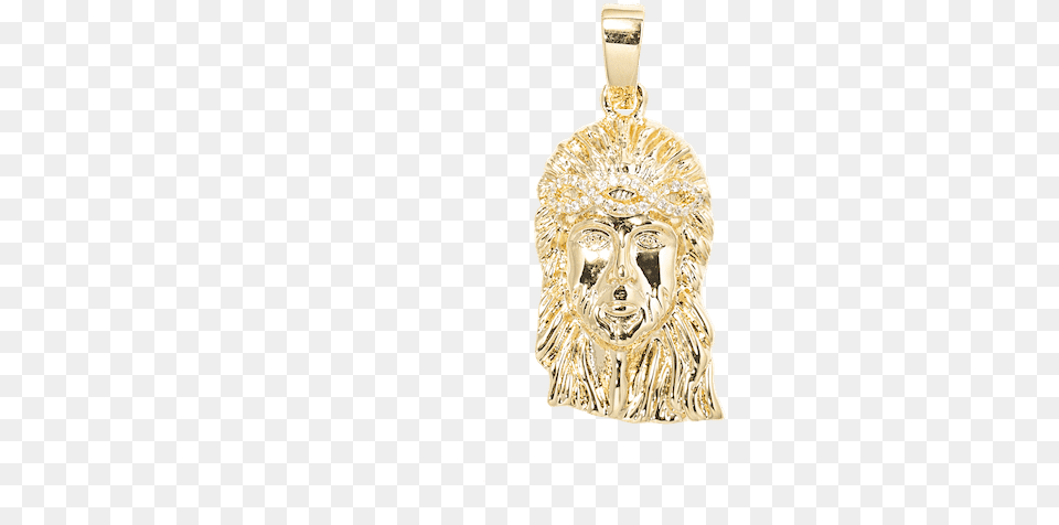 Jesus Piece, Accessories, Pendant, Gold, Jewelry Png Image