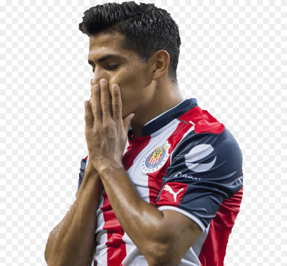 Jesus Sanchez Chivas Futbol Player, Face, Head, Person, Adult Free Transparent Png