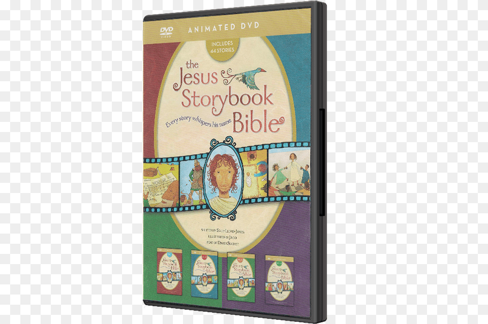 Jesus Storybook Bible Animated Dvd Vol, Publication, Book, Person, Girl Png Image