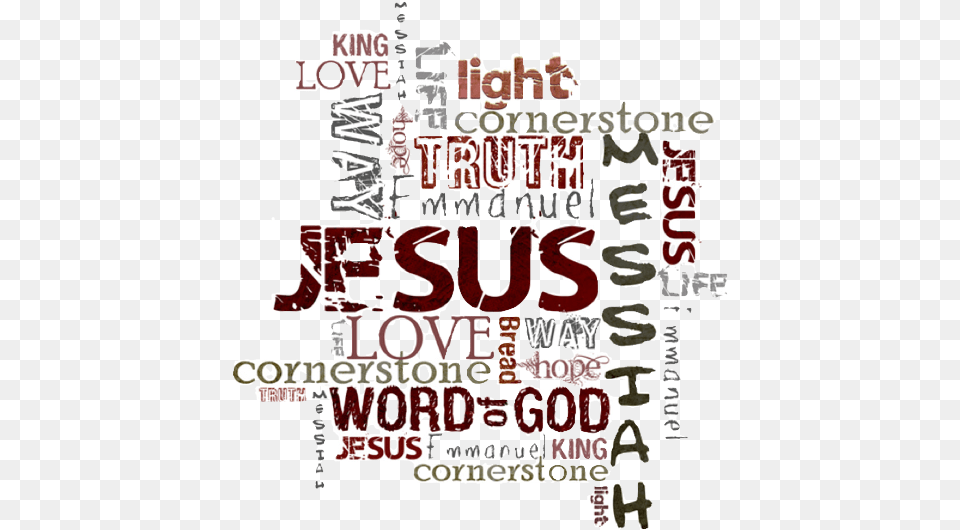 Jesus Word, Advertisement, Poster, Text Free Transparent Png