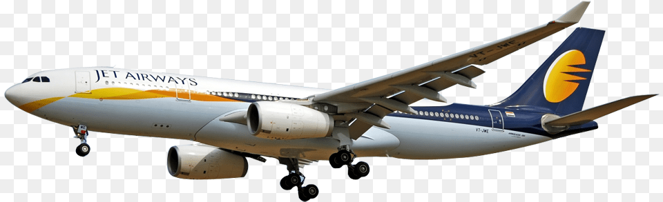Jet Airways Plane, Aircraft, Airliner, Airplane, Flight Free Transparent Png