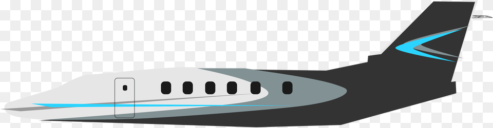 Jet Concept Fuselage Private Jet Vector, Aircraft, Airliner, Airplane, Transportation Free Png Download
