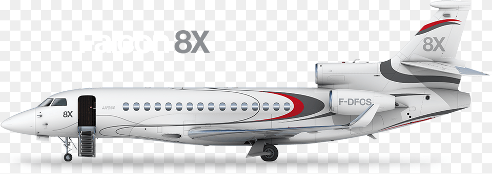 Jet Falcon, Aircraft, Airliner, Airplane, Transportation Free Transparent Png