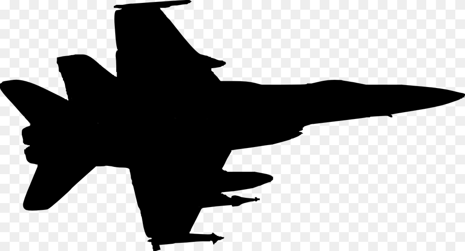 Jet Fighter, Gray Free Png