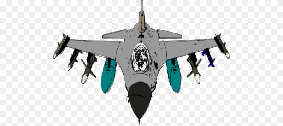 Jet Fighter Clipart Fighter Aircraft F16 Clip Art, Transportation, Vehicle, Airplane, Warplane Png