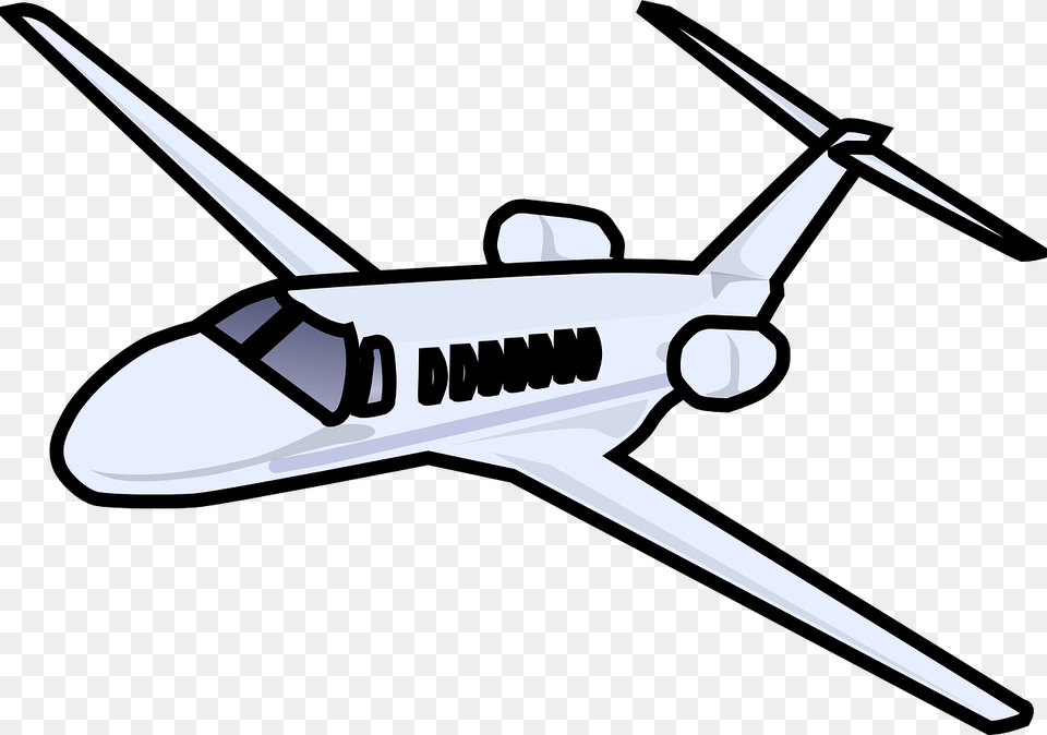 Jet Clip Art, Aircraft, Airplane, Vehicle, Transportation Png Image
