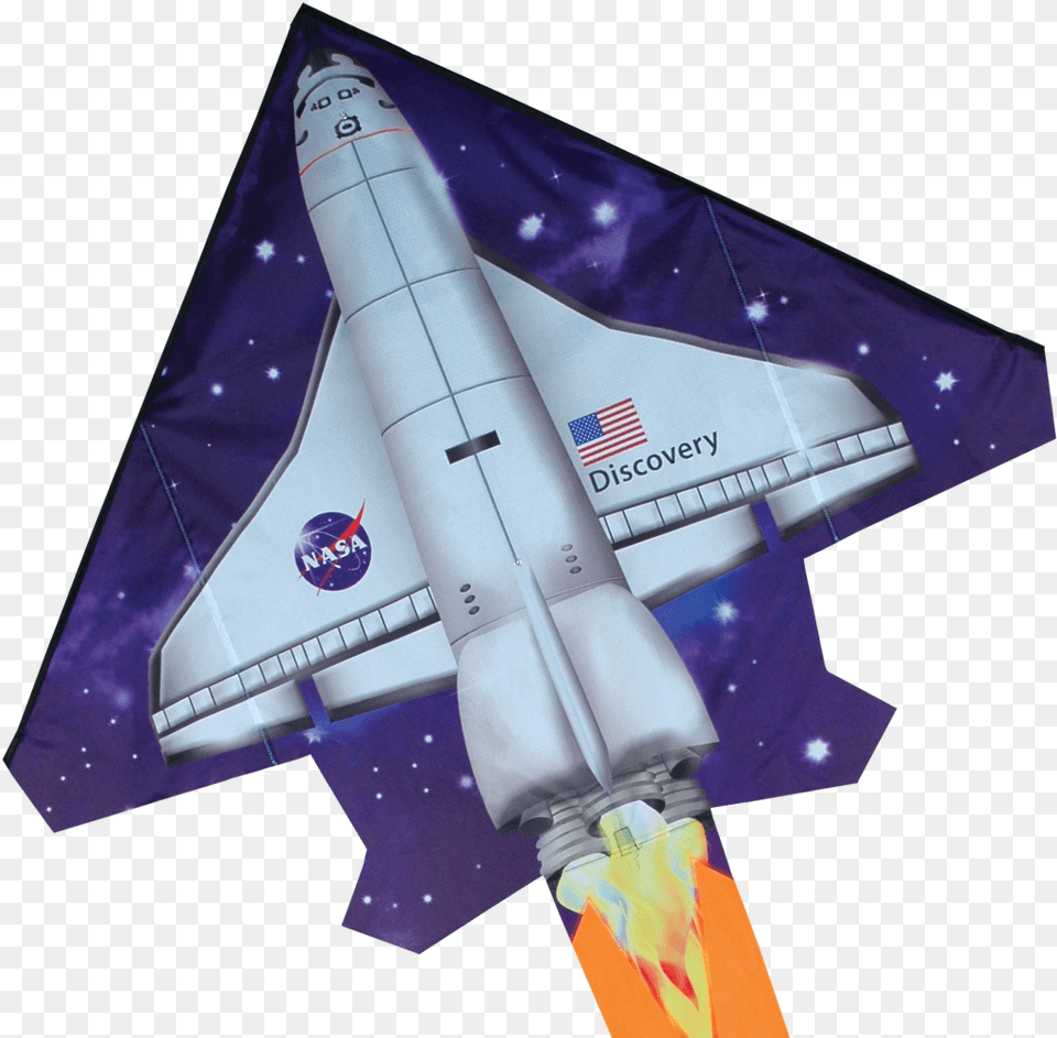Jet Kite Space Shuttle Rocky Mountain Flag Company Nasa Insignia, Aircraft, Spaceship, Transportation, Vehicle Free Transparent Png