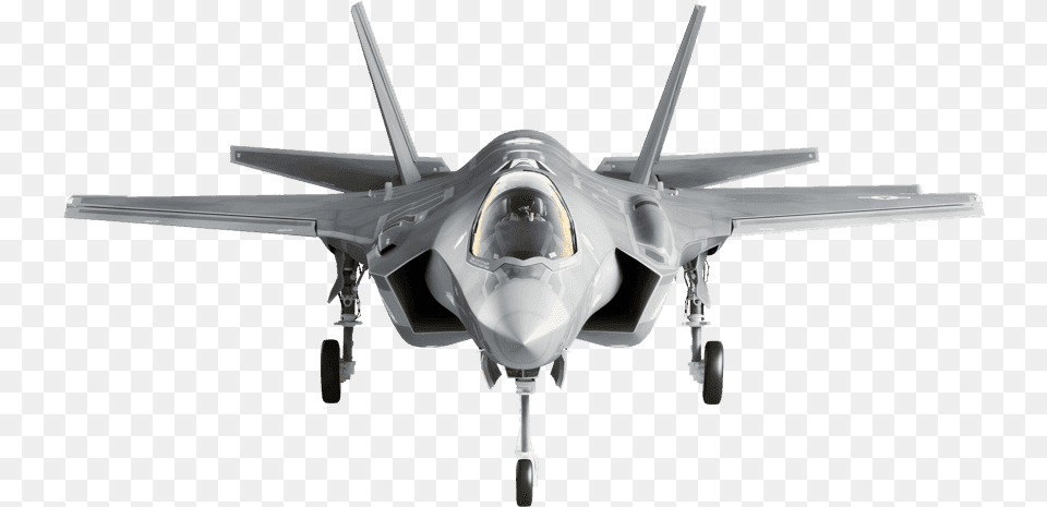 Jet Plane Fighter Jet Front View, Aircraft, Airplane, Transportation, Vehicle Png Image