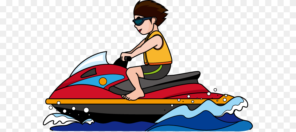 Jet Ski Clipart, Water Sports, Water, Sport, Leisure Activities Free Png
