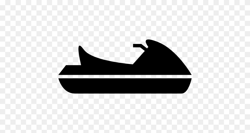 Jet Ski Flat Icon, Water, Stencil, Water Sports, Leisure Activities Png Image