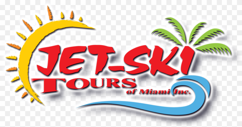 Jet Ski Tours Of Miami Graphic Design, Logo, Sticker, Dynamite, Weapon Free Transparent Png