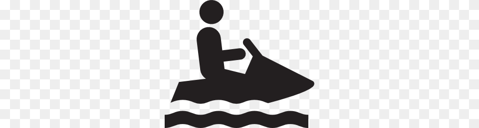 Jet Skiing Clip Art, Silhouette, Stencil, Animal, Fish Png Image
