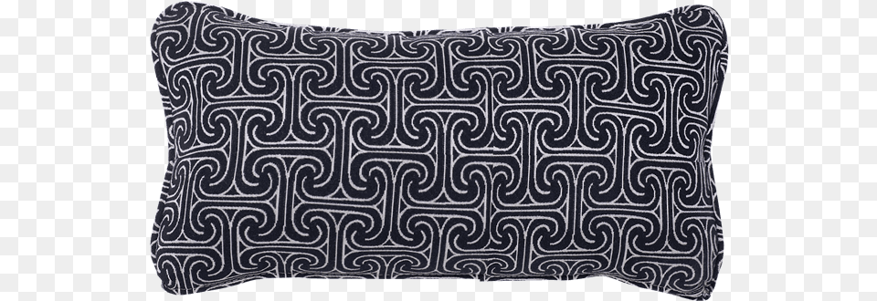 Jet Stream Kidney Pillow Cushion, Home Decor, Blackboard Png