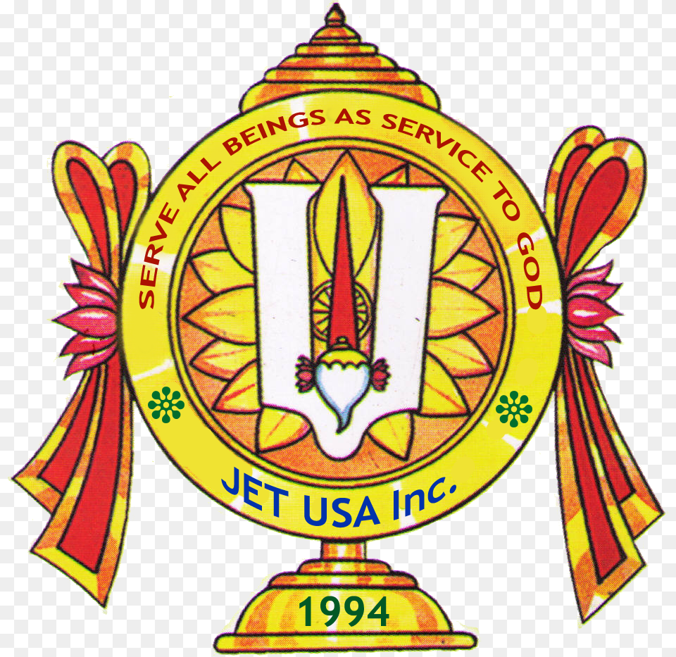 Jet U S A Inc Registered Chinna Jeeyar, Badge, Logo, Symbol, Emblem Png Image