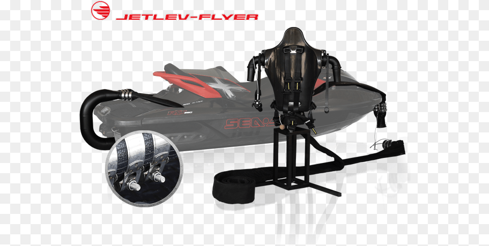 Jetlev Flyer Jetpack Ad Ons Kit Seadoo Add Ons, Device, Tool, Plant, Lawn Mower Png