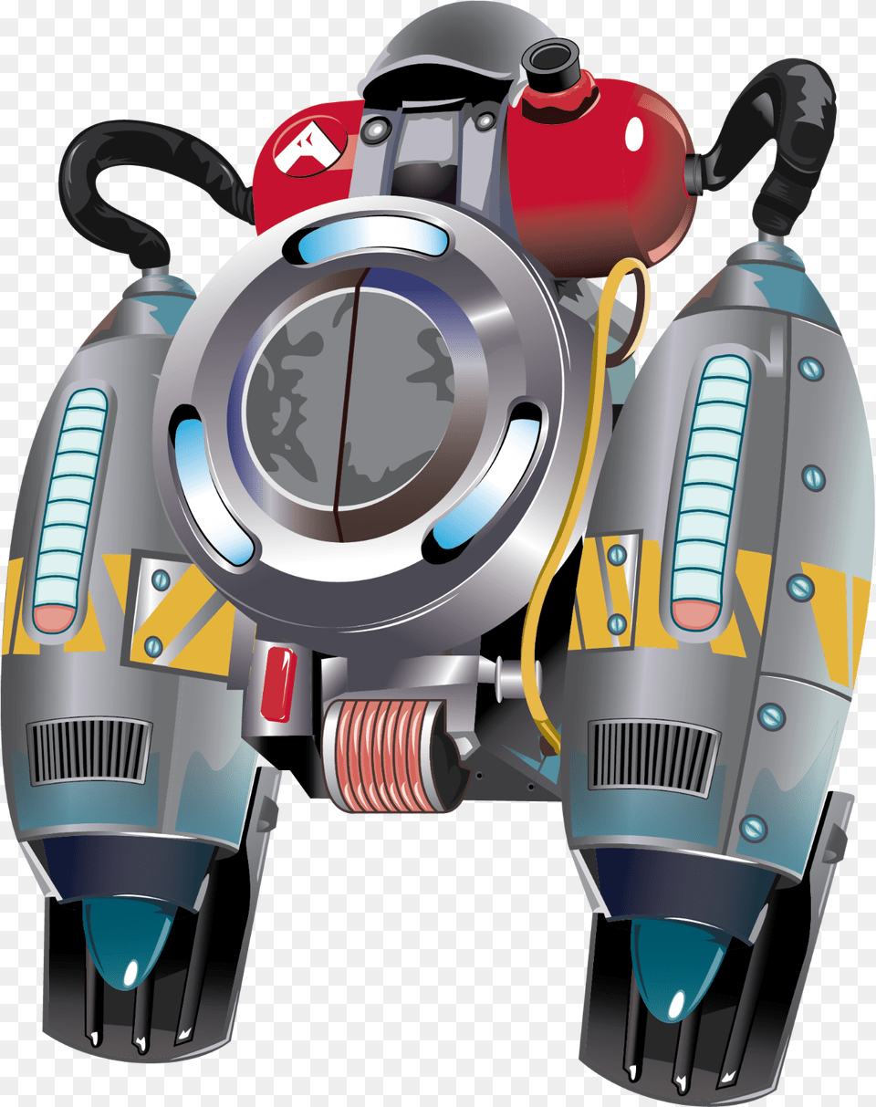 Jetpack, Robot Png Image