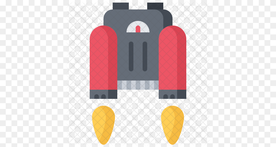 Jetpack Icon Of Flat Style Jetpack Fire, Dynamite, Weapon Free Png