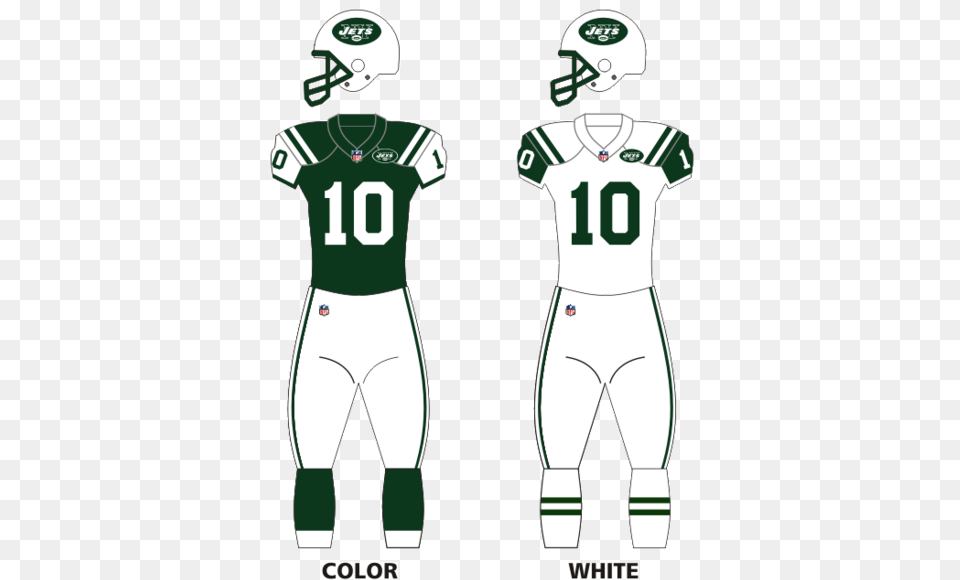 Jets Uniforms12 New York Jets Uniforms 2017, Shirt, Clothing, Helmet, Person Free Png Download