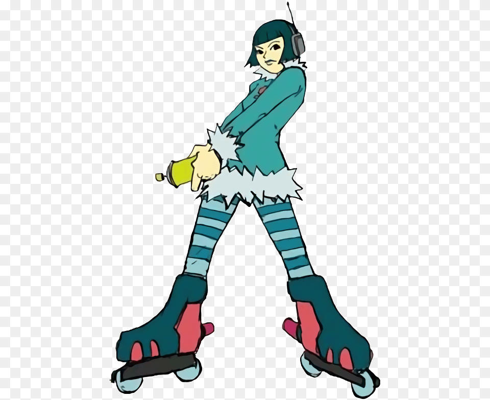 Jetsetpedia Jet Set Radio Bis, Person, Book, Comics, Publication Free Png