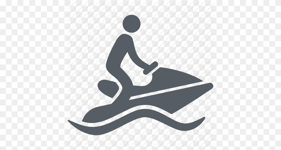 Jetski People Scooter Sport Water Icon, Leisure Activities, Water Sports, Jet Ski Png Image