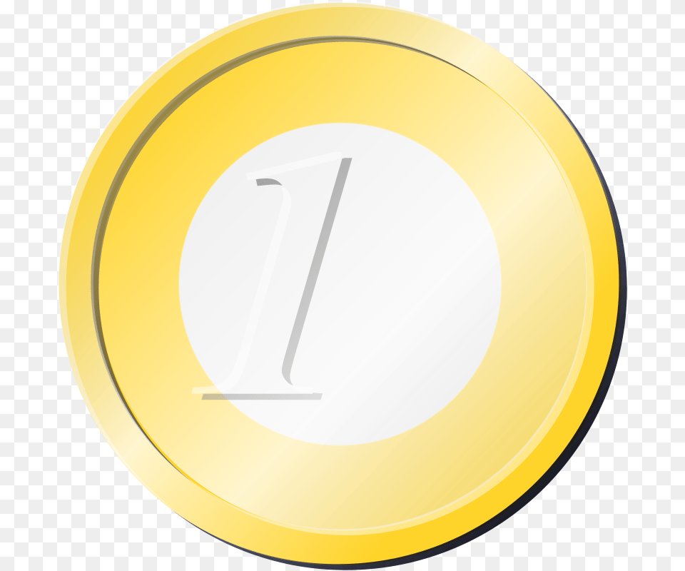 Jetxee Euro Coin, Gold, Text, Number, Symbol Free Transparent Png