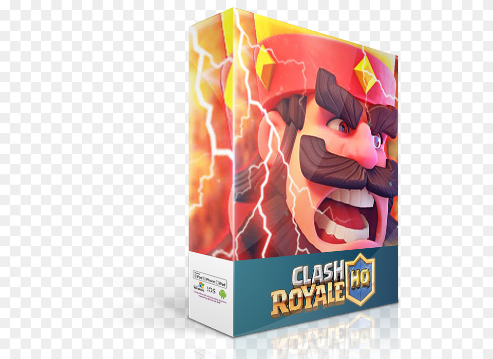 Jeu De Carte Clash Royale, Book, Publication, Advertisement, Person Free Png Download