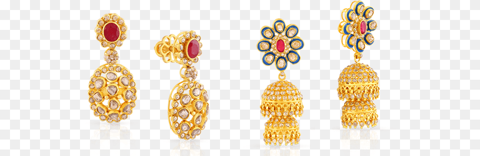 Jewel Set Free Download Jhumka Gold Earrings Design, Accessories, Earring, Jewelry, Treasure Png Image