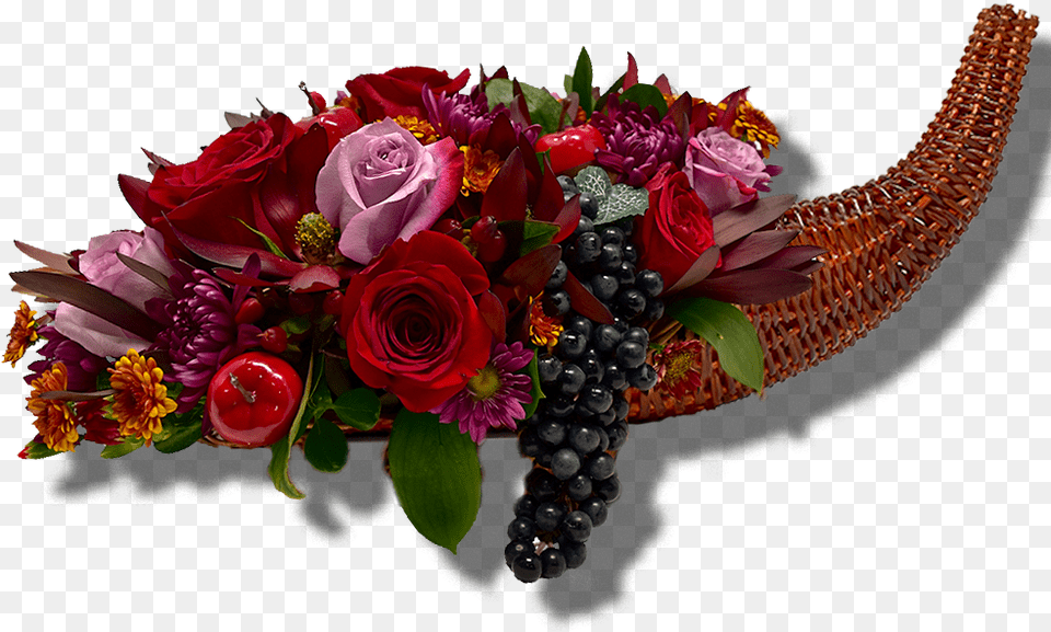 Jewel Tones Floral Cornucopia Bouquet, Flower, Flower Arrangement, Flower Bouquet, Plant Free Png