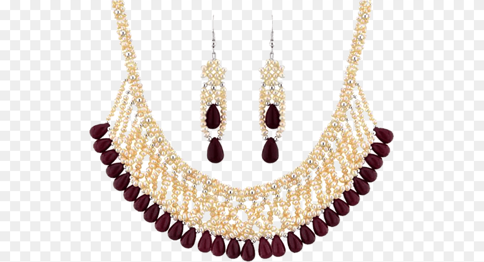 Jewellers Pune Satara Road Gold Necklace Designs In 40 Grams, Accessories, Earring, Jewelry Free Png
