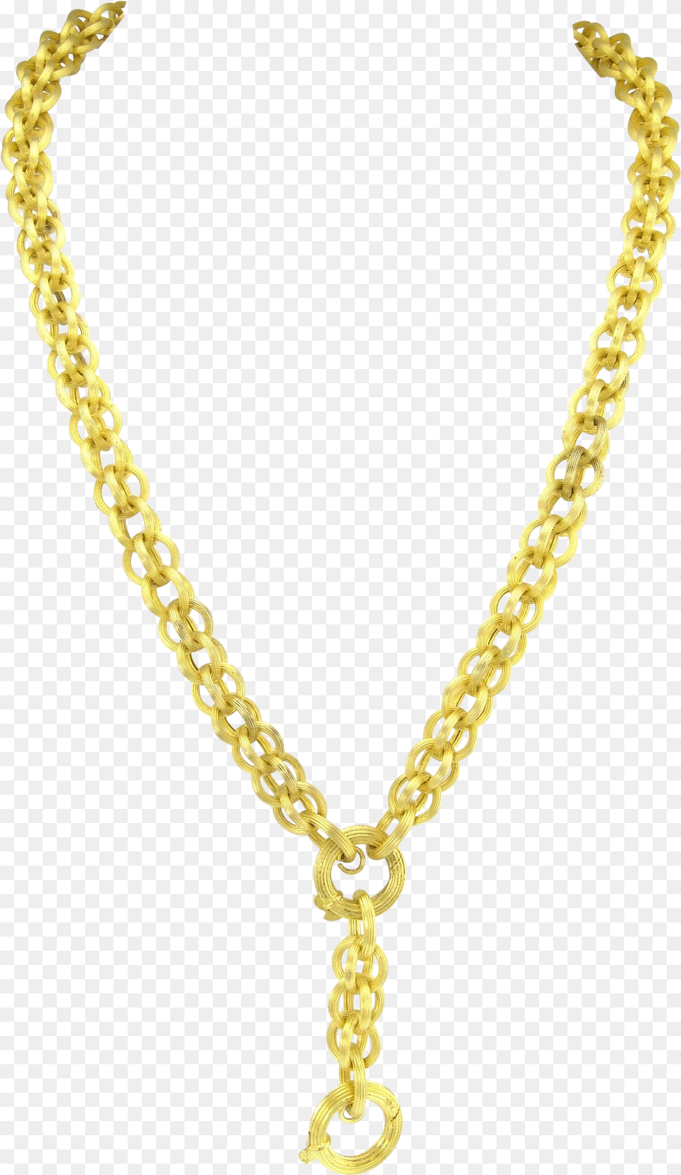 Jewelry Clipart Gold Chain Picsart Gold Chain, Accessories, Necklace Free Transparent Png