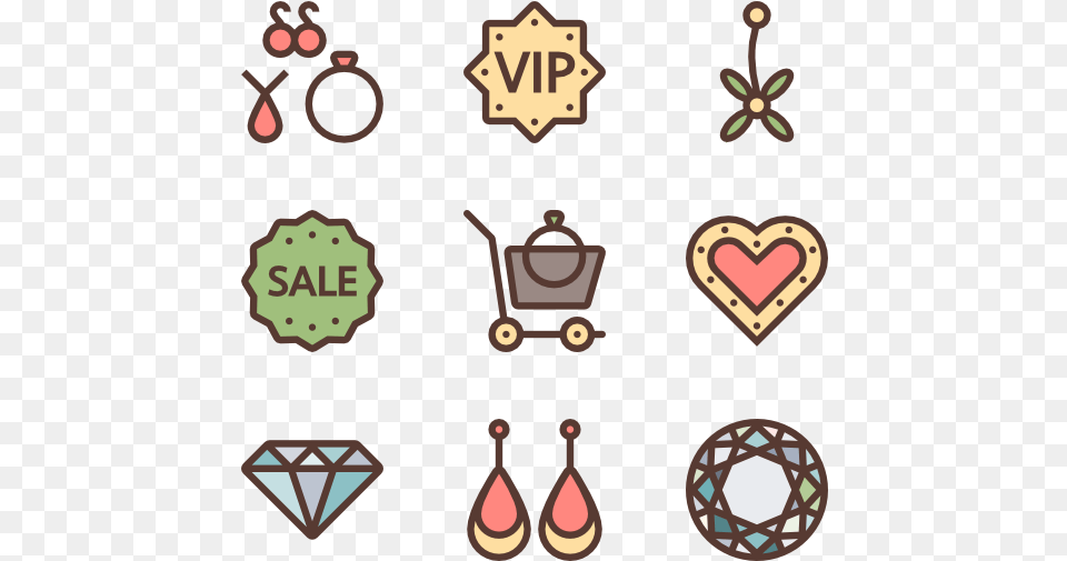 Jewelry Icons, Accessories, Earring Free Transparent Png