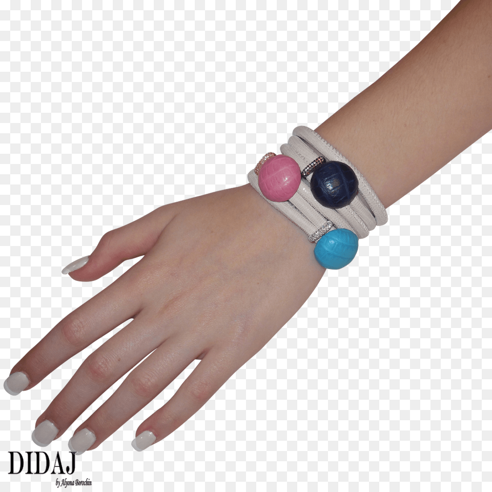 Jewelry Italian Leather Bracelet Endless Wrap Bracelet Double, Accessories, Body Part, Hand, Person Free Png