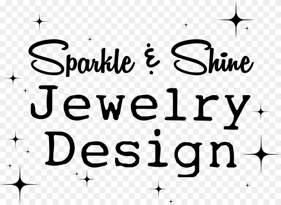 Jewelry Logo Calligraphy, Gray Png Image
