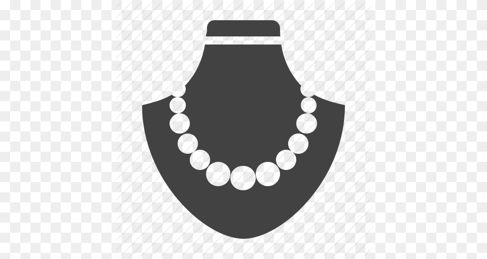Jewelry Necklace Pearl Icon, Accessories, Stencil, Female, Bride Png