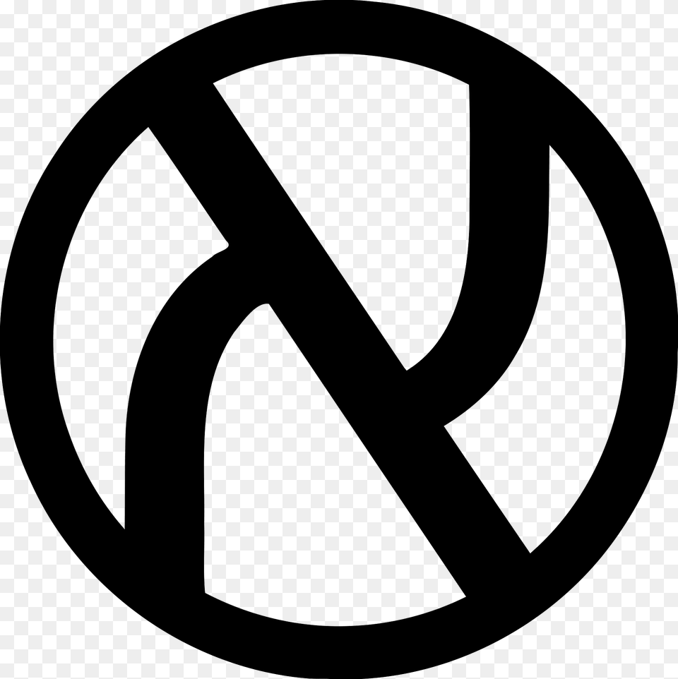 Jewish Anarchist Symbol Clipart, Sign, Disk Free Png Download