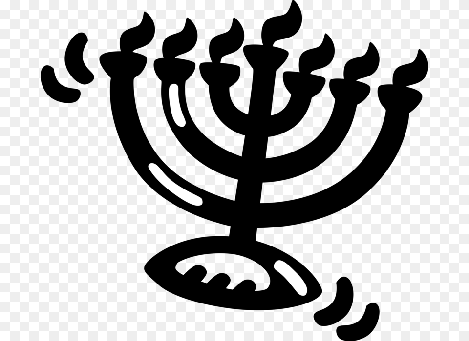 Jewish Candles Real, Cutlery, Fork, Lighting, Silhouette Png Image